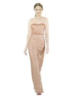 Cheap Arielle Long Scoop Bridesmaid Dress Sydney