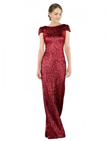 Cheap Phoebe Long Bateau Bridesmaid Dress Sydney