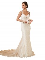 Cheap Joanna Long Chapel Train Sweetheart Wedding Dress Sydney