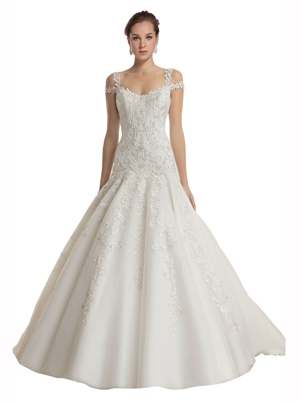 Cheap Miriam Long Sweep Train Off the Shoulder Wedding Dress Sydney