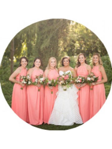Cheap Orange Bridesmaid Dresses Sydney