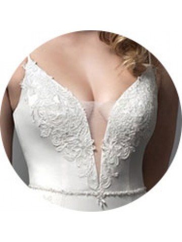 Cheap V-Neck Wedding Dresses Sydney