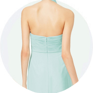 low back bridesmaid dresses Sydney