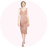 midi length bridesmaid dresses Sydney