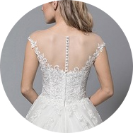 button wedding dresses Sydney