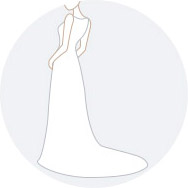 chapel train wedding dresses Sydney